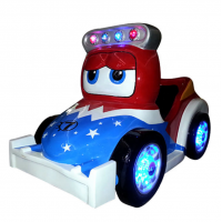 Fashion coin operated kiddie rides games popular entertainment kids car simulator