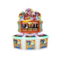 Happy rope shooting ticket redemption adult arcade game machine