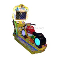 YDA cheap super kiddy kids 3d racing game moto simulator driving coin game machine