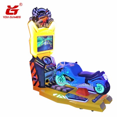 Crazy Motor kids motorcycle game machine attractive new arcade game machine motorcycle