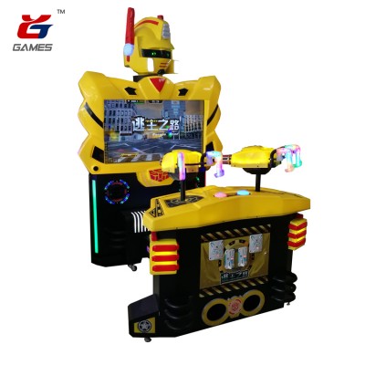 YDA Crazy Shot 2 players kids gun shooting simulator game machine for game zone