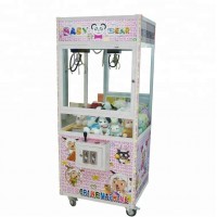 Baby Bear toy vending machine popular coin operated kit crane claw machine