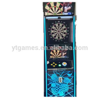 Dart machine for bowling alley center and club