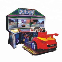 YDA 3 screen motor racing game machine crazy motorbike game for game center