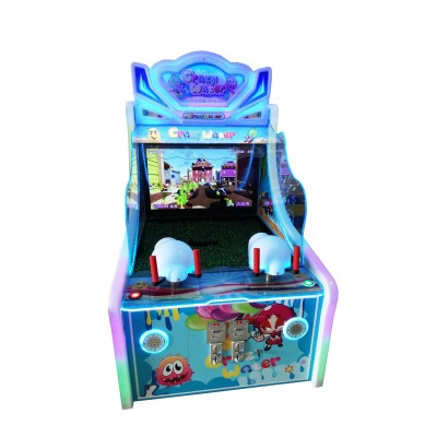 Crazy water shooting ticket redemption machine hot water gun shooting machine